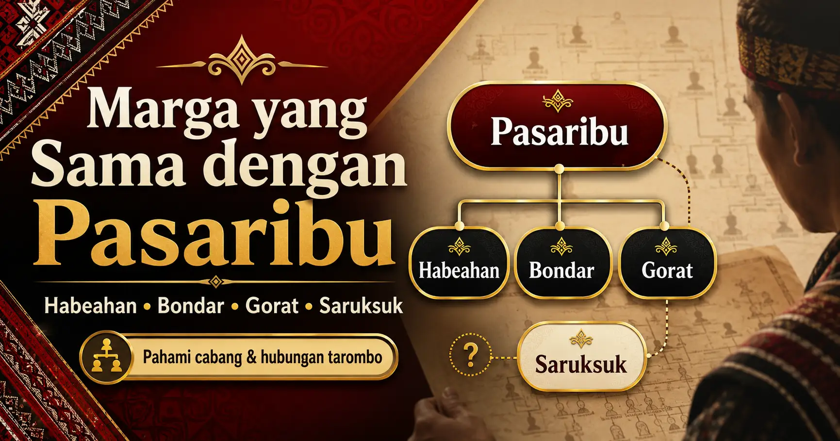 Marga yang Sama dengan Pasaribu: Habeahan, Bondar, Gorat, dan Hubungan Saruksuk