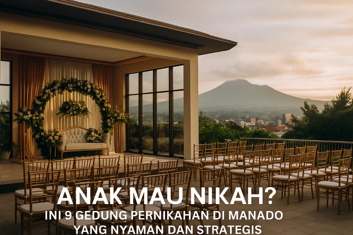 Anak Mau Nikah? Ini 9 Gedung Pernikahan di Manado yang Nyaman dan Strategis Anak Mau Nikah? Ini 9 Gedung Pernikahan di Manado yang Nyaman dan Strategis
