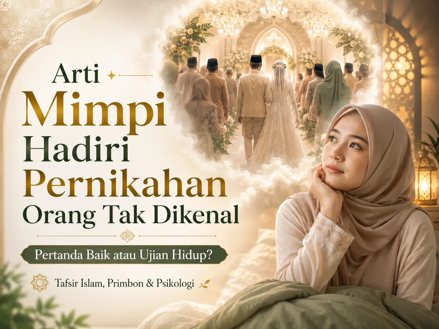 Arti Mimpi Menghadiri Pernikahan Orang yang Tidak Dikenal Menurut Islam: Pertanda Baik atau Ujian Hidup? Arti Mimpi Menghadiri Pernikahan Orang yang Tidak Dikenal Menurut Islam: Pertanda Baik atau Ujian Hidup?